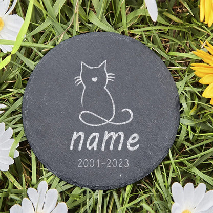 Personalised Pet Memorial Stone with Custom Dog Name