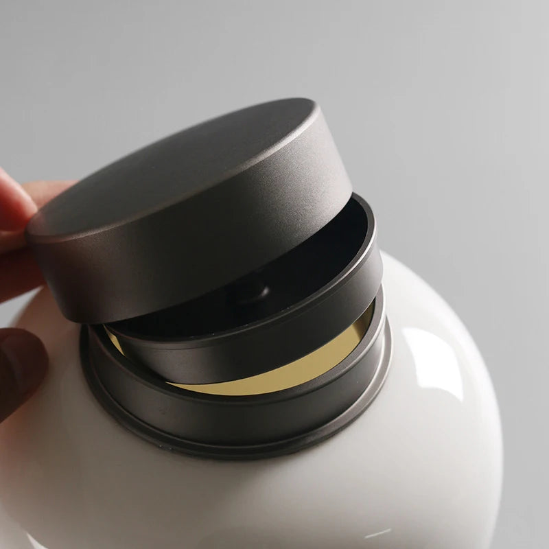 Handcrafted Large 1230ml Pet Memorial Urn for Dog Cremation