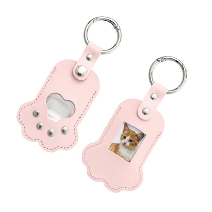 Japanese Style Paw Shaped Pet Memorial Keychain