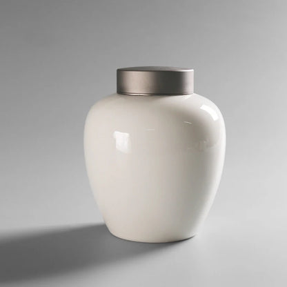 Handcrafted Large 1230ml Pet Memorial Urn for Dog Cremation