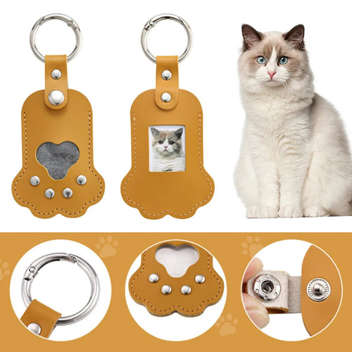 Japanese Style Paw Shaped Pet Memorial Keychain