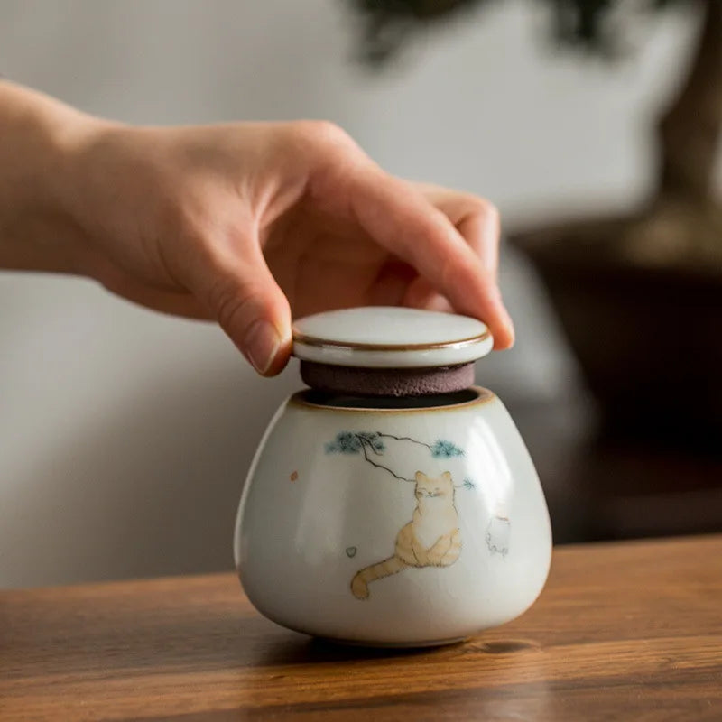 Sealed Pet Urn Cremation Ashes Keepsake for Small Dogs and Cats