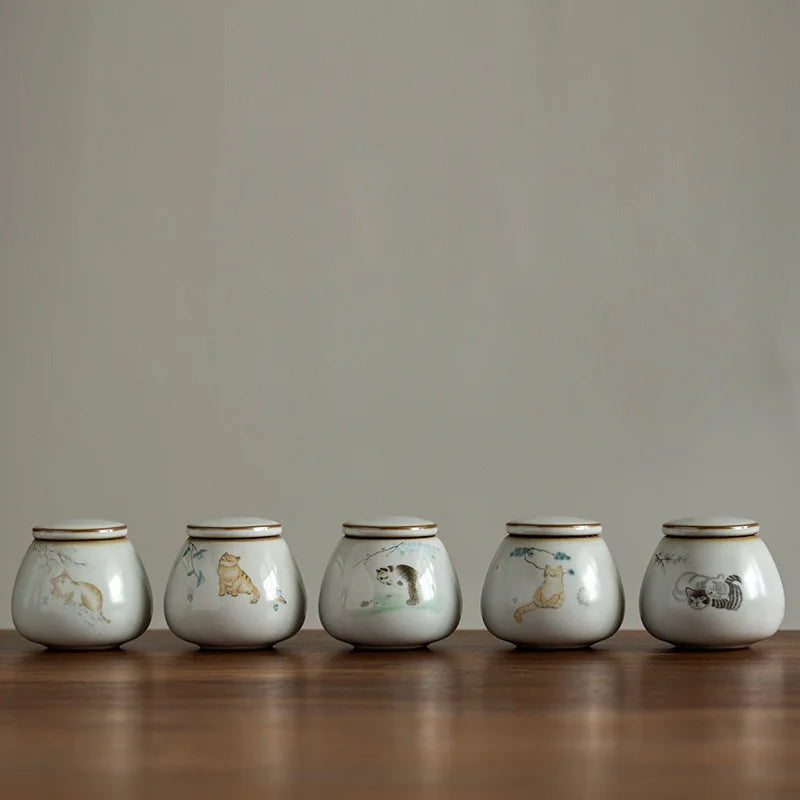 Pet Urn Sealed Cremation Funeral Ashes Keepsake Small Animals Dog Cat Memorial Suitable Home Fireplaces Burial