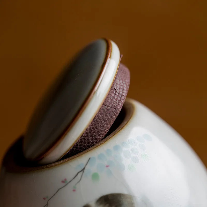 Pet Urn Sealed Cremation Funeral Ashes Keepsake Small Animals Dog Cat Memorial Suitable Home Fireplaces Burial