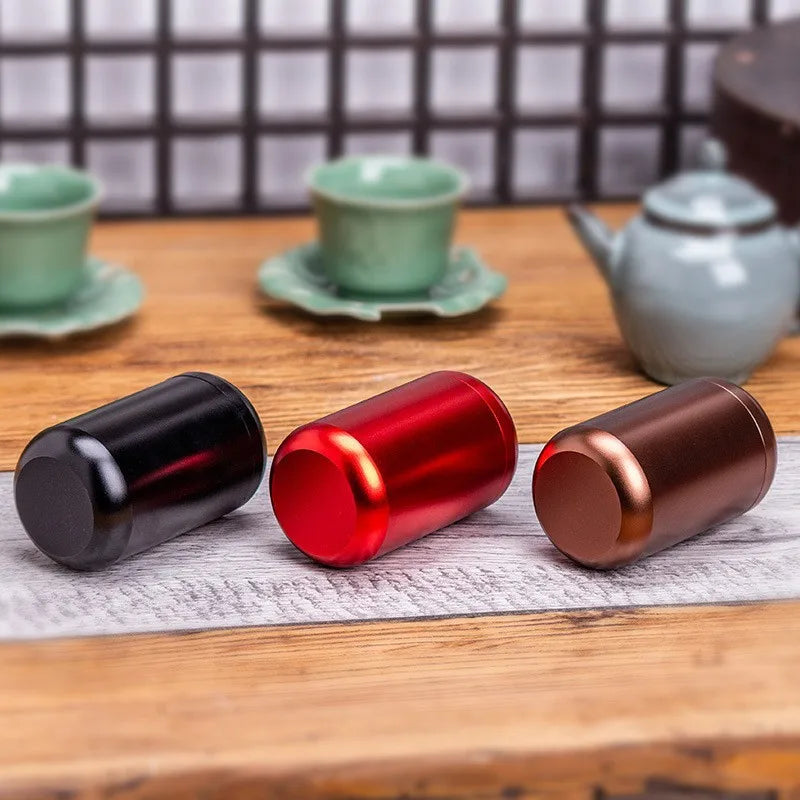 Aluminum Pet Urn for Dogs, Mini Funeral Urn for Ashes, Sealed Storage Box, 3.5x7.5cm