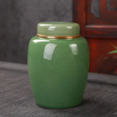 Ceramic Pet Urn Cremation Ashes Container for Small Dogs and Animals