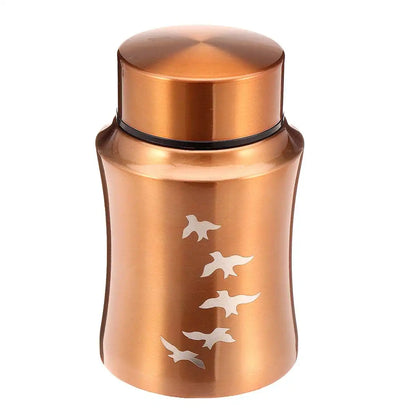 Stainless Steel Urns for Pets, Cremation Ashes, Keepsake Casket, Gold, Silver, Dog, Cat, Birds, Mouse, Pet Memorials