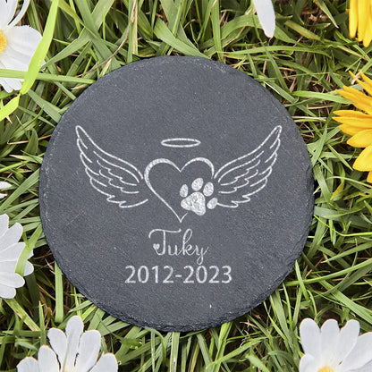 Personalised Pet Memorial Stone with Custom Dog Name