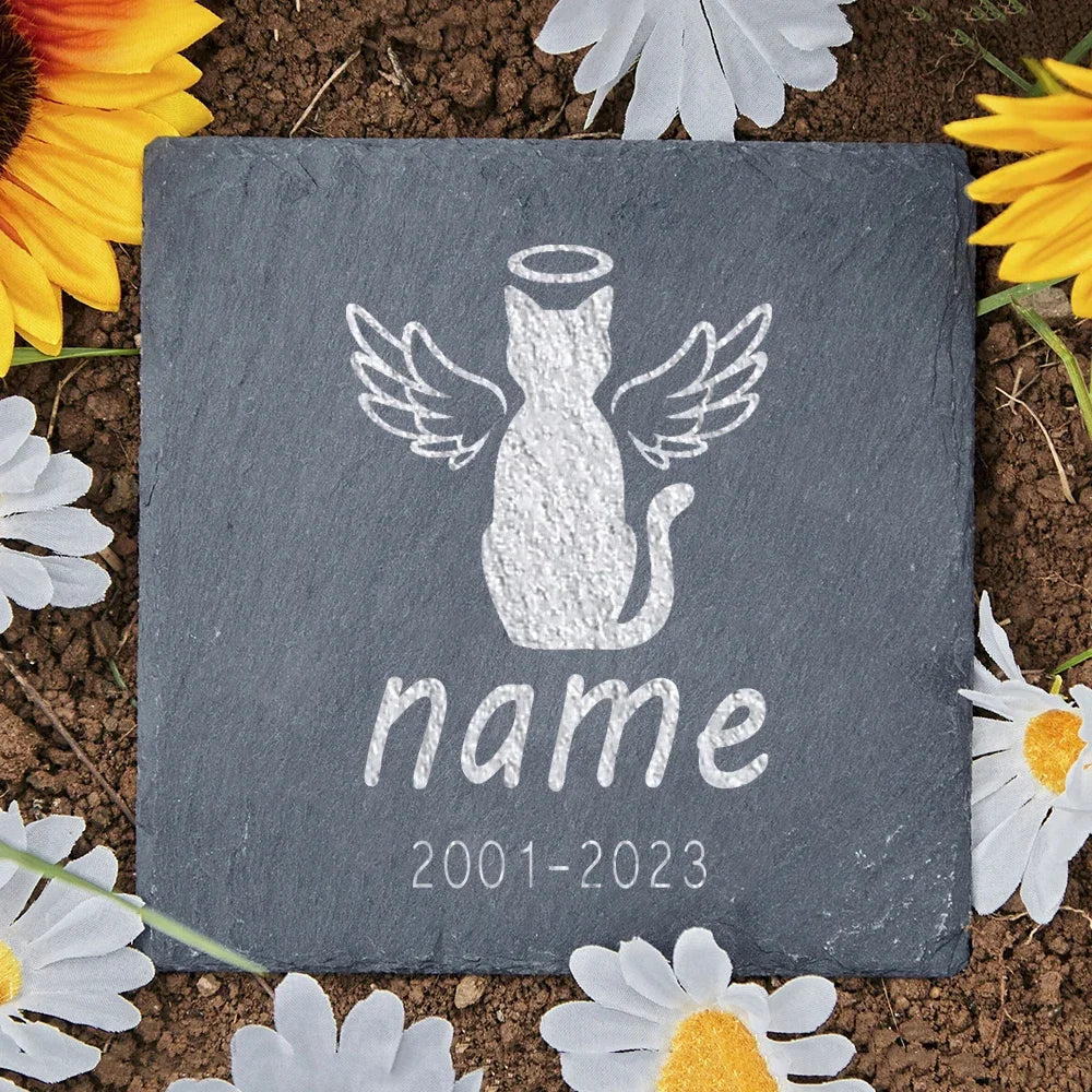 Personalised Pet Memorial Stone with Custom Dog Name