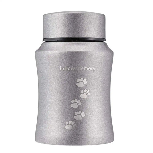 Stainless Steel Urns for Pets, Cremation Ashes, Keepsake Casket, Gold, Silver, Dog, Cat, Birds, Mouse, Pet Memorials