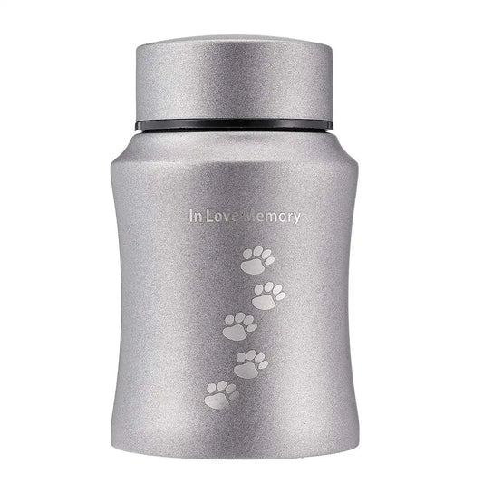 Stainless Steel Urns for Pets, Cremation Ashes, Keepsake Casket, Gold, Silver, Dog, Cat, Birds, Mouse, Pet Memorials