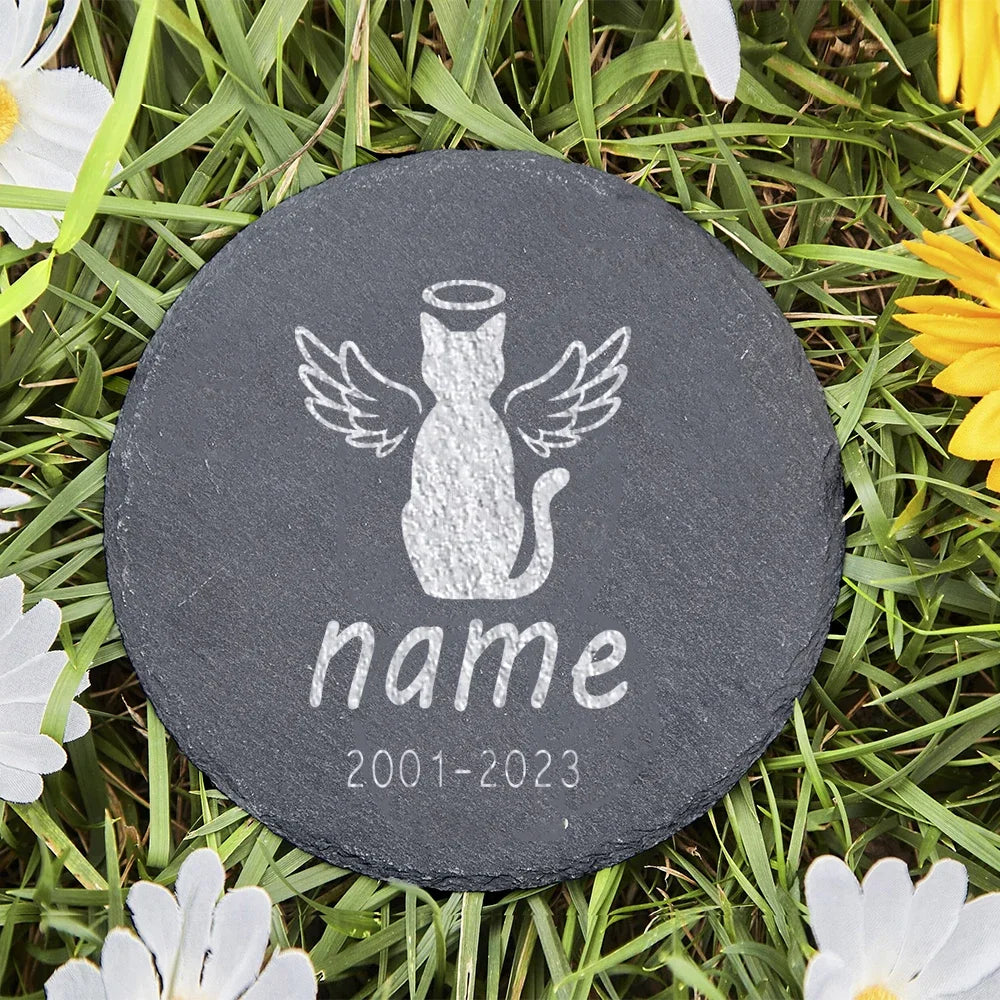 Personalised Pet Memorial Stone with Custom Dog Name