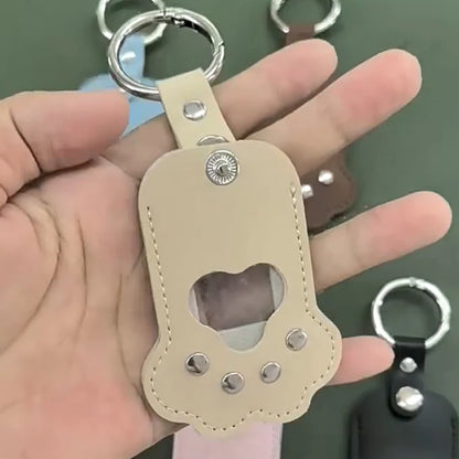 Japanese Style Paw Shaped Pet Memorial Keychain