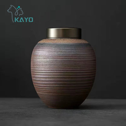 Japanese Wabi-Sabi Style Pet Urn