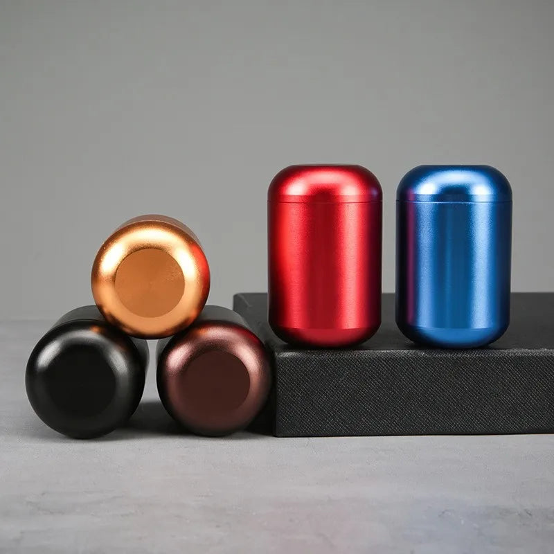 Aluminum Pet Urn Mini Sealed Ashes Storage for Dogs