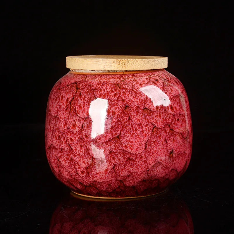 Pet urn kiln changes ceramic 8*7cm small pot animal cremation ashes store anticorrosive moisture-proof souvenirs