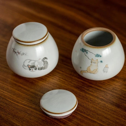 Pet Urn Sealed Cremation Funeral Ashes Keepsake Small Animals Dog Cat Memorial Suitable Home Fireplaces Burial