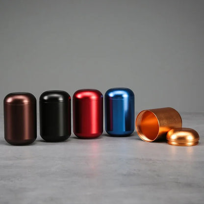 Aluminum Pet Urn Mini Sealed Ashes Storage for Dogs