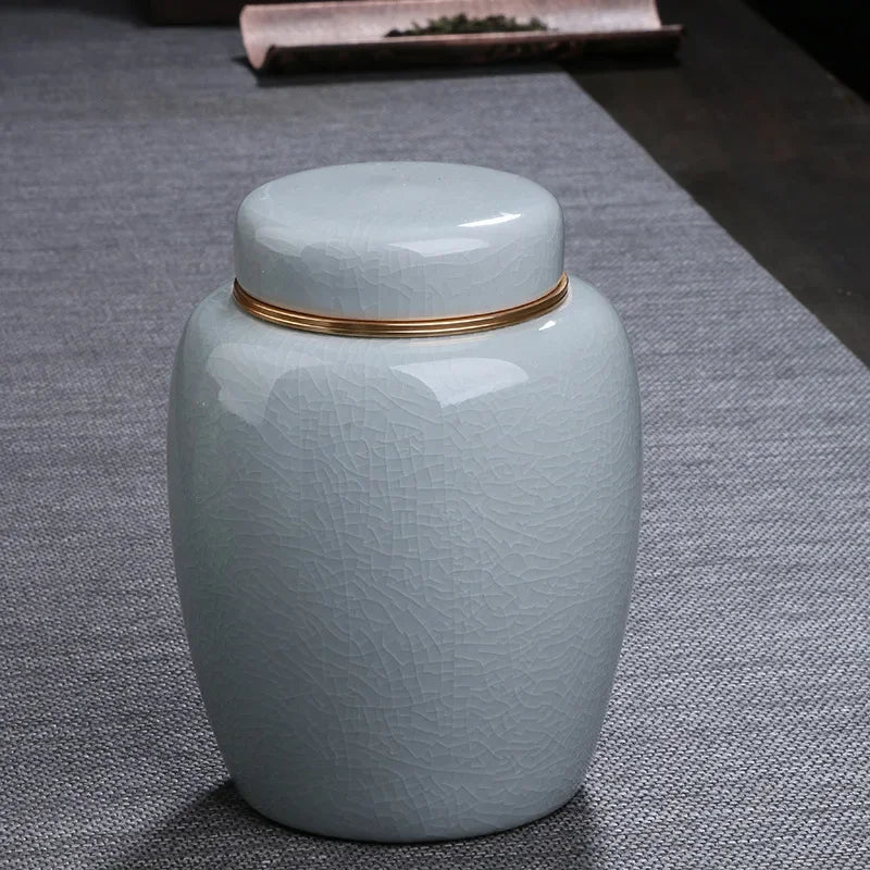 Ceramic Pet Urn Cremation Ashes Container for Small Dogs and Animals