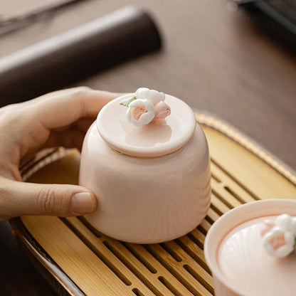 Pets Ceramic Urn Cremation Moisture-proof Memorial Cat and Dog Ashes Storage Hair Teeth Caskets and Urns Pet Memorials Products